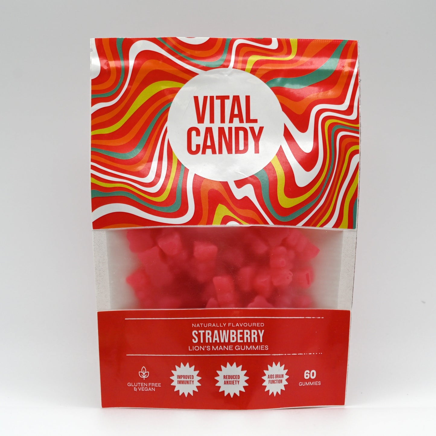 Strawberry Lion's Mane Candy